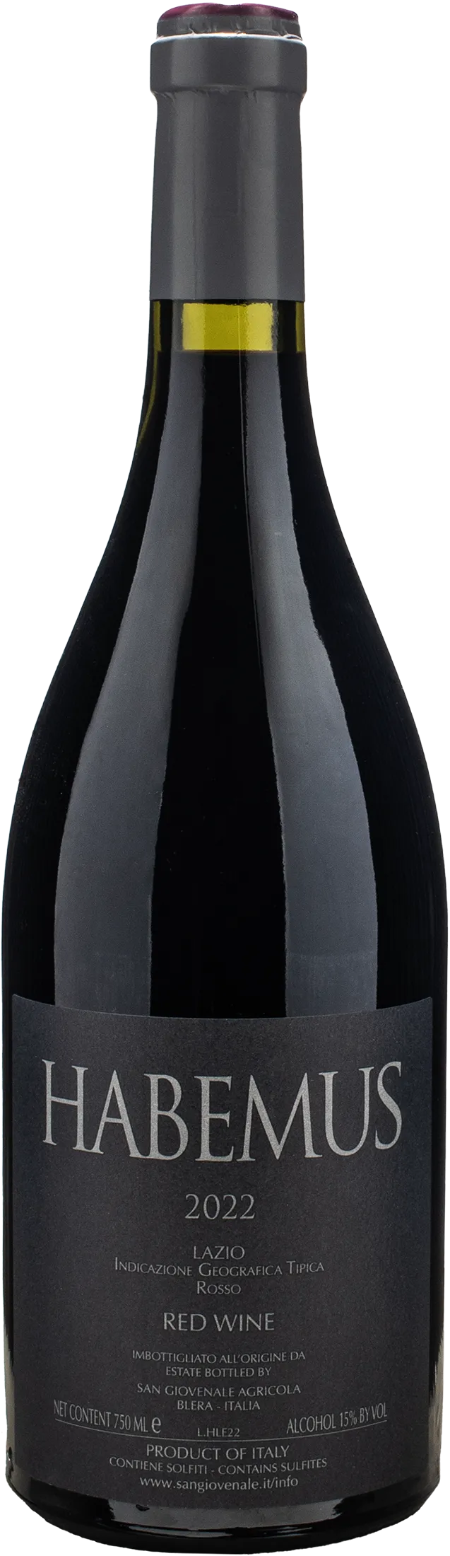 San Giovenale Habemus Etichetta Nera 2022