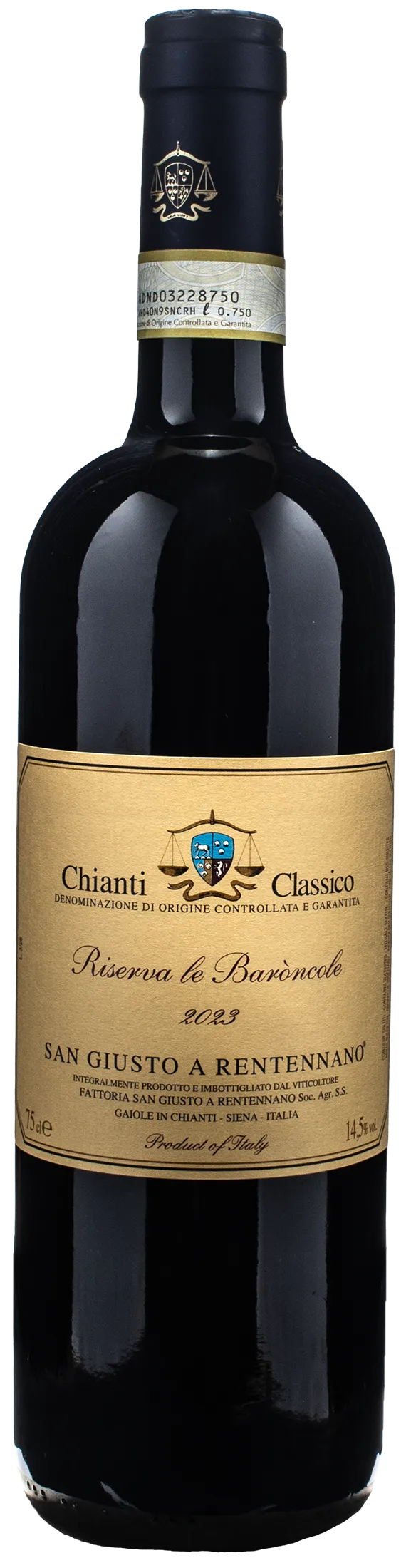 San Giusto a Rentennano Chianti Classico Le Baròncole Riserva 2023