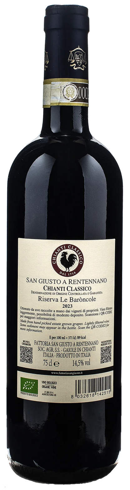 San Giusto a Rentennano Chianti Classico Le Baròncole Riserva 2023
