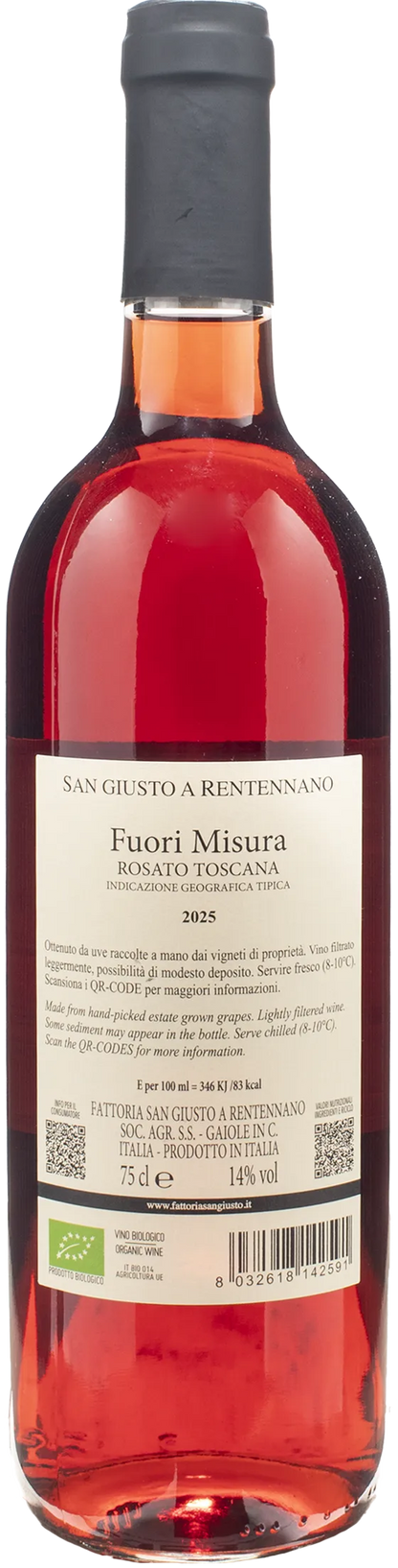 San Giusto a Rentennano Fuori Misura Rosato 2025