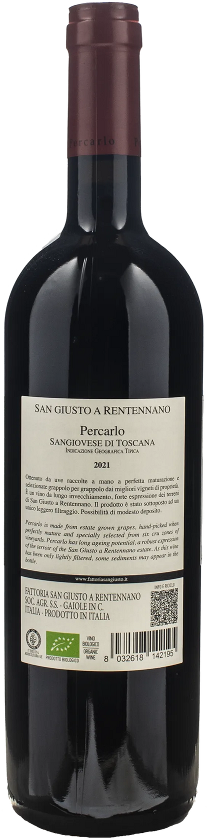 San Giusto a Rentennano Percarlo Sangiovese 2021