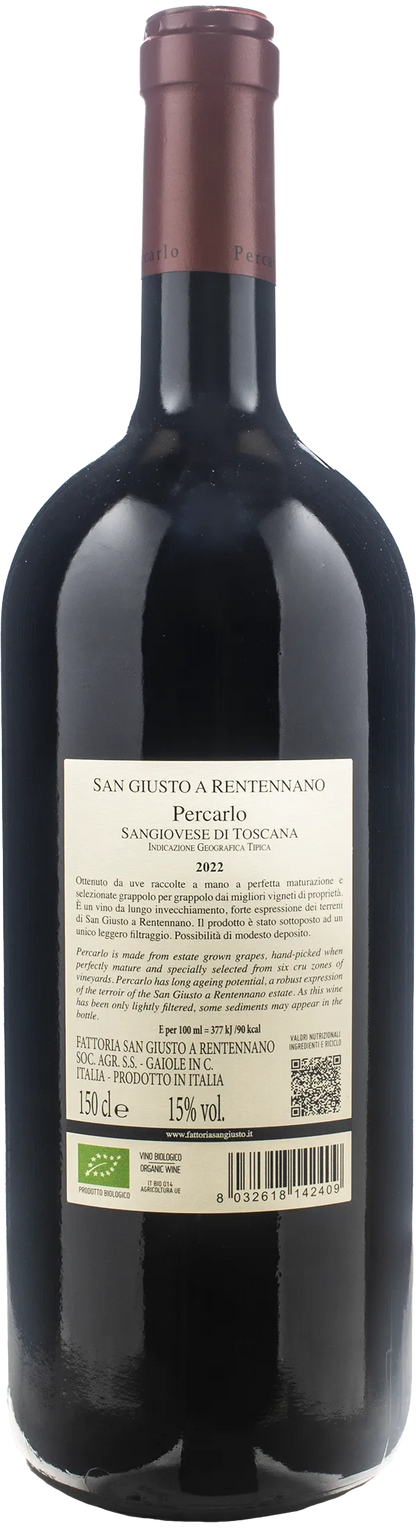 San Giusto a Rentennano Percarlo Sangiovese Magnum 2022