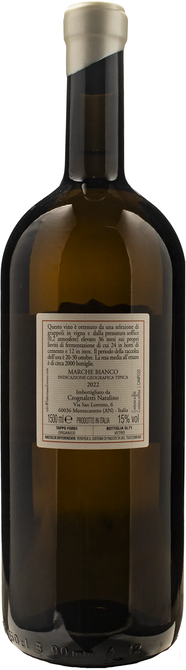 San Lorenzo Campo delle Oche Elevato 36 mesi Magnum 2022