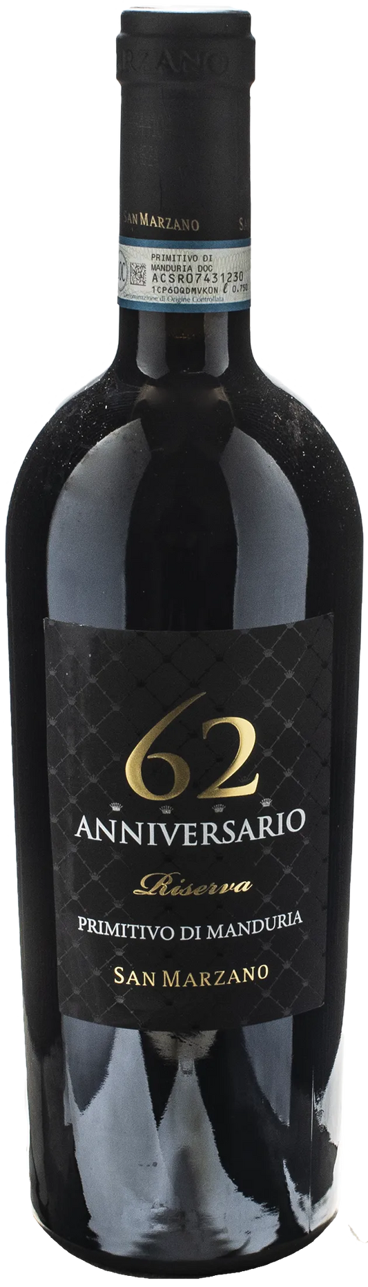 San Marzano Anniversario 62 Primitivo di Manduria Vintage Riserva 2019