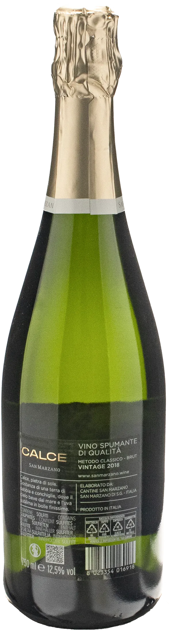 San Marzano Calce Metodo Classico Brut Vintage 2018