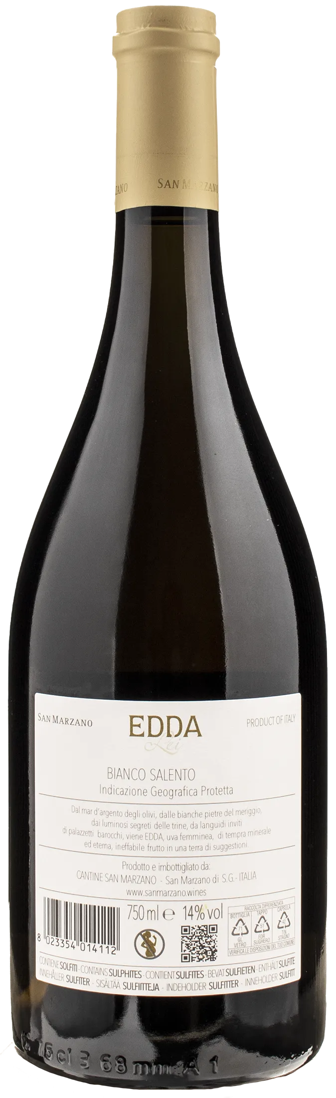 San Marzano Edda Bianco Salento 2022