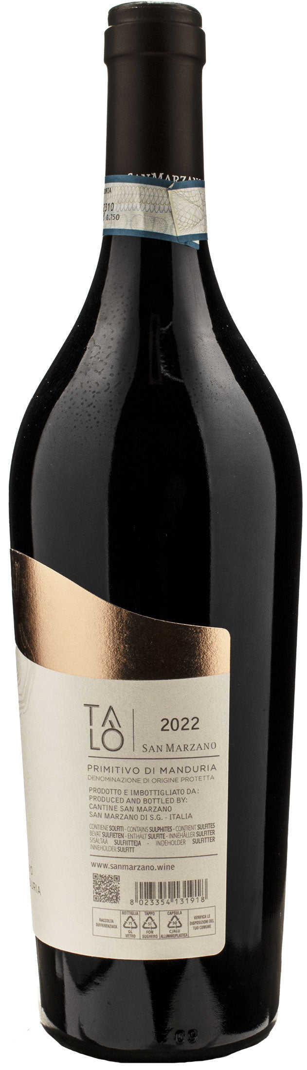 San Marzano Talò Primitivo di Manduria DOP 2022
