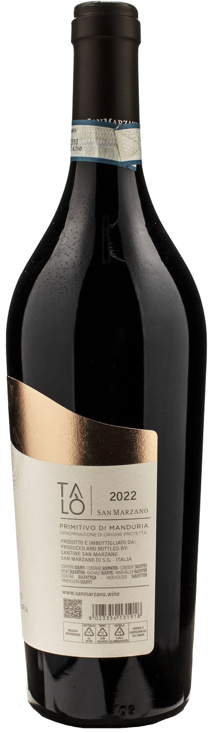 San Marzano Talò Primitivo di Manduria DOP 2022