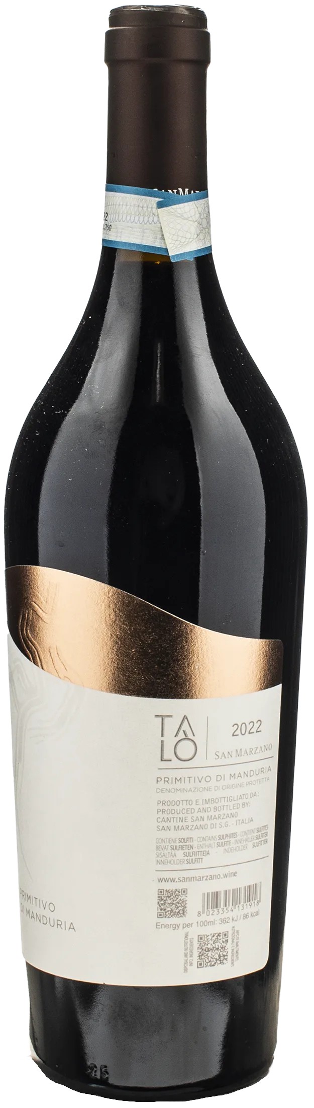 San Marzano Talò Primitivo di Manduria DOP 2023