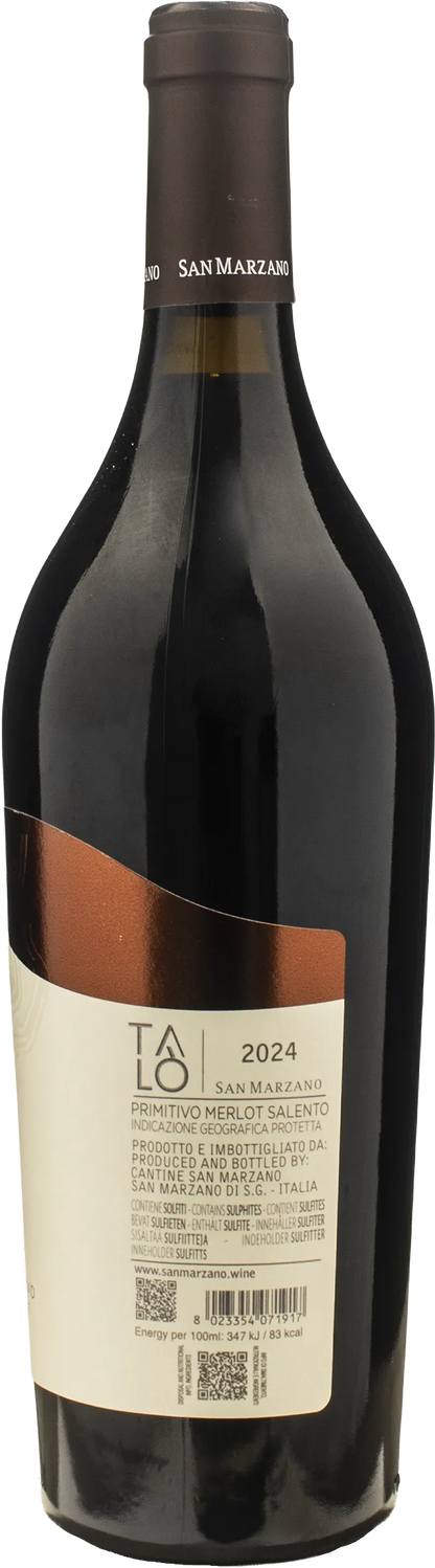 San Marzano Talo Primitivo Merlot Salento 2024