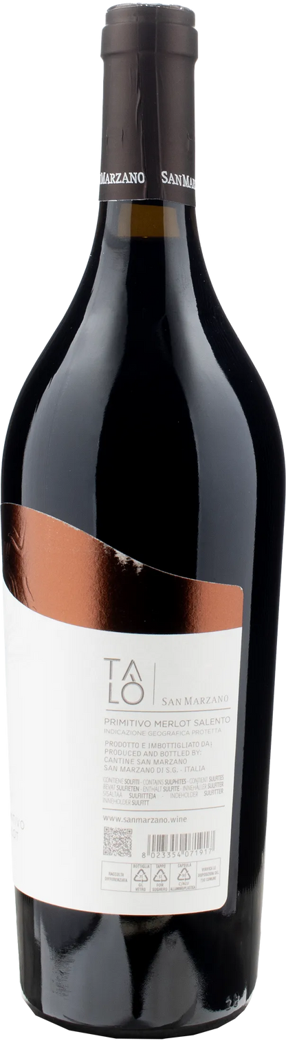 San Marzano Talò Primitivo Merlot Salento IGP 2022