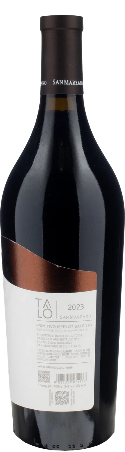 San Marzano Talò Primitivo Merlot Salento IGP 2023