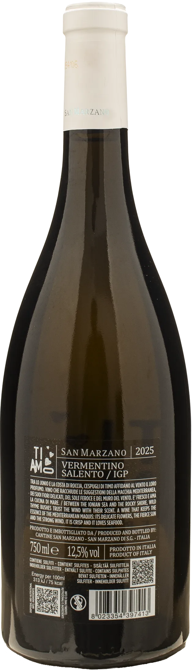 San Marzano Ti Amo Vermentino 2025