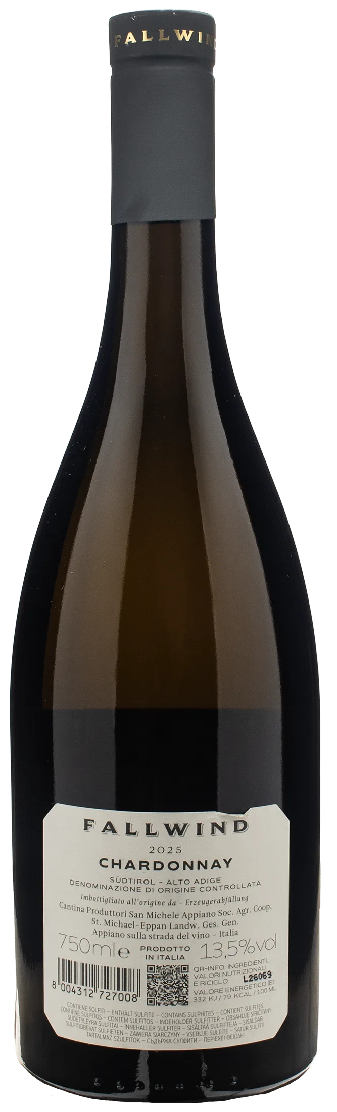 San Michele Appiano Fallwind Chardonnay 2025