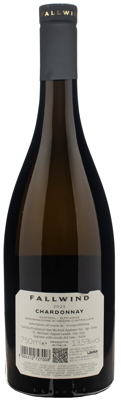 San Michele Appiano Fallwind Chardonnay 2025