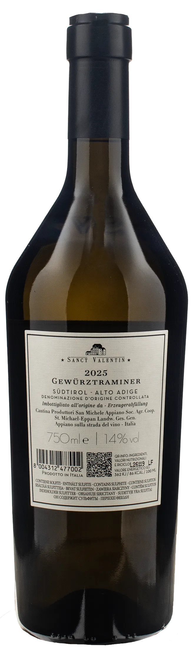 San Michele Appiano Sanct Valentin Gewurztraminer 2025