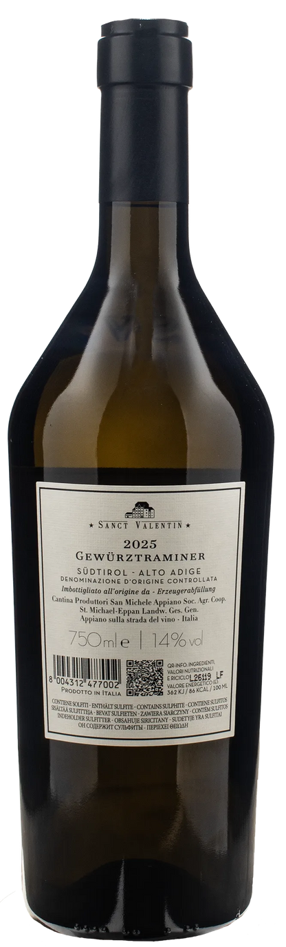 San Michele Appiano Sanct Valentin Gewurztraminer 2025