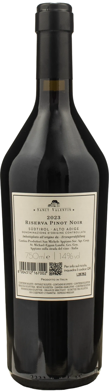 San Michele Appiano Sanct Valentin Pinot Nero Riserva 2023