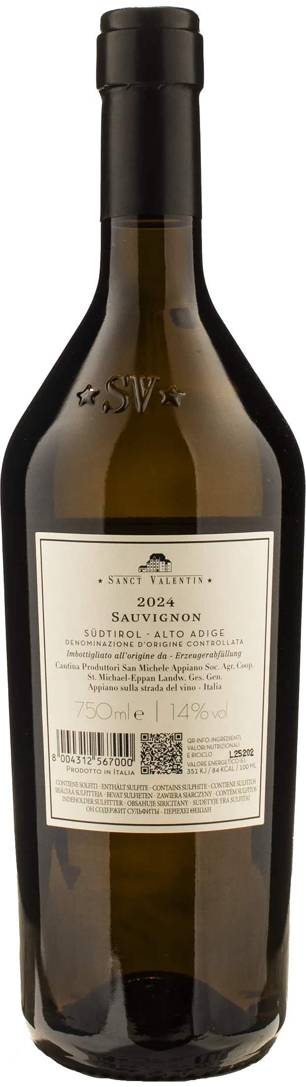 San Michele Appiano Sanct Valentin Sauvignon 2024