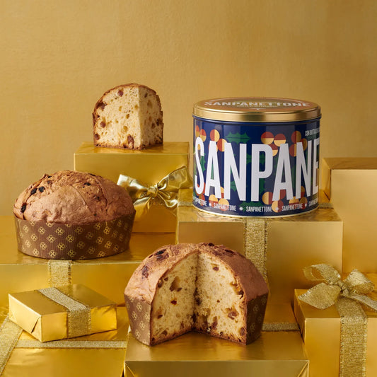 San Patrignano Panettone con Uvetta senza canditi 750gr