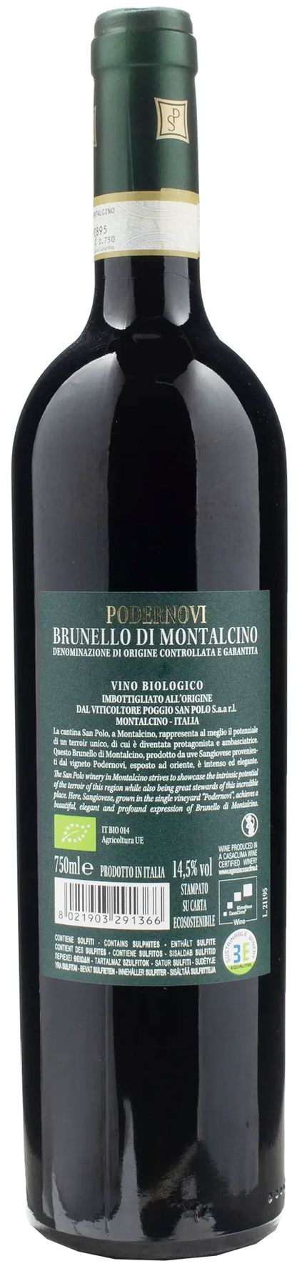 San Polo Brunello di Montalcino Podernovi 2019
