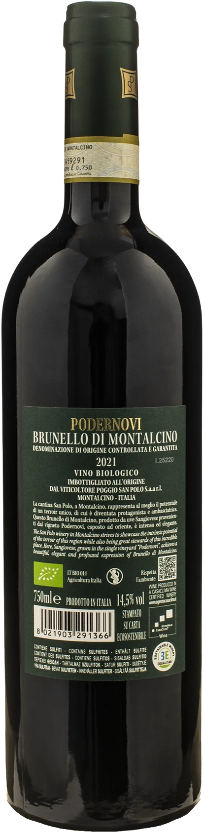 San Polo Brunello di Montalcino Podernovi 2021