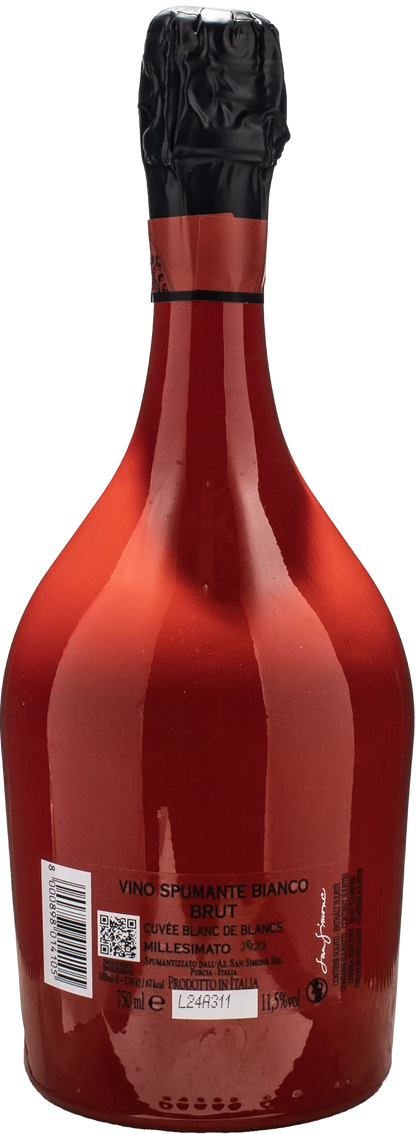 San Simone Cuvée Blanc de Blancs Perlae Naonis Red Edition Brut Millesimato 2023