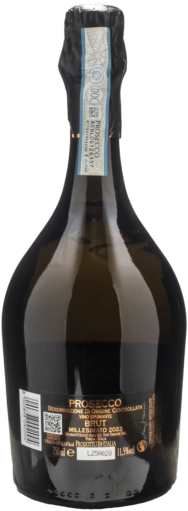 San Simone Prosecco Millesimato Perlae Naonis Brut 2023