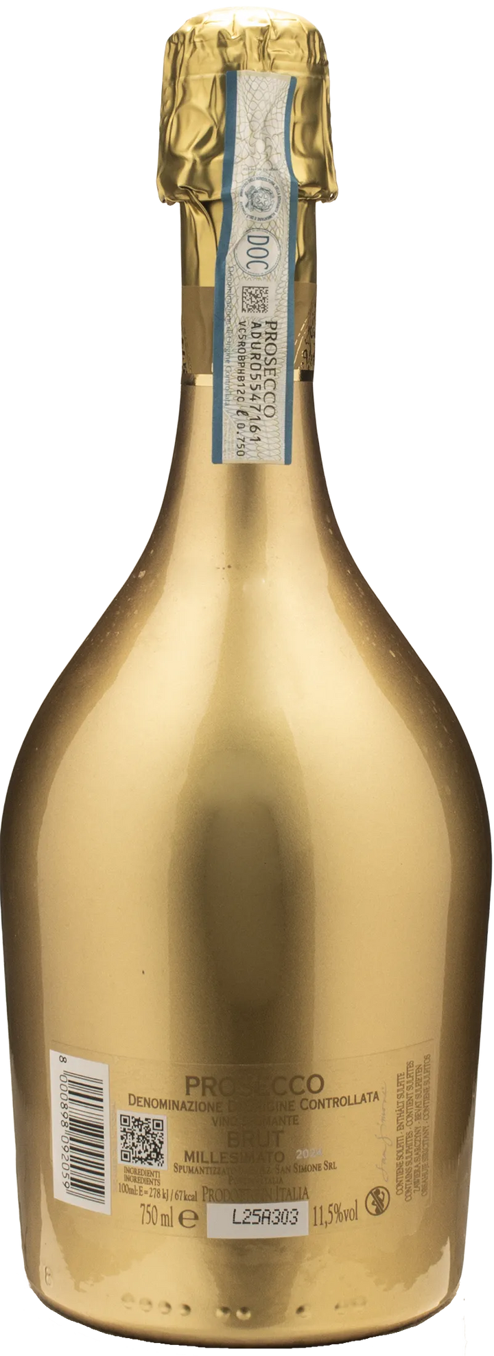 San Simone Prosecco Perlae Naonis Gold Edition Brut Millesimato 2024