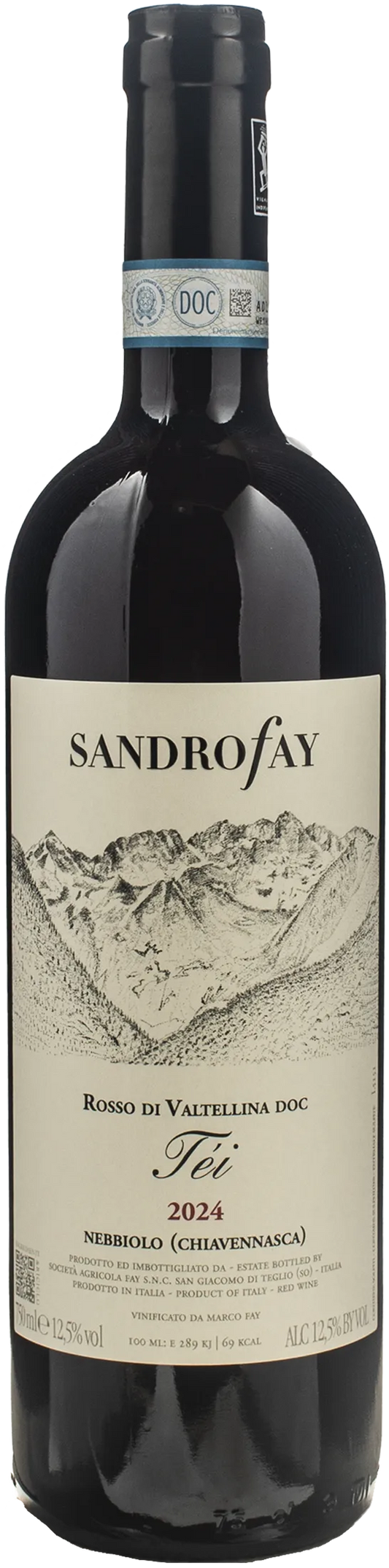 Sandro Fay Valtellina Nebbiolo (Chiavennasca) Tei Rosso 2024