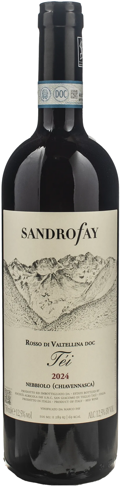 Sandro Fay Valtellina Nebbiolo (Chiavennasca) Tei Rosso 2024