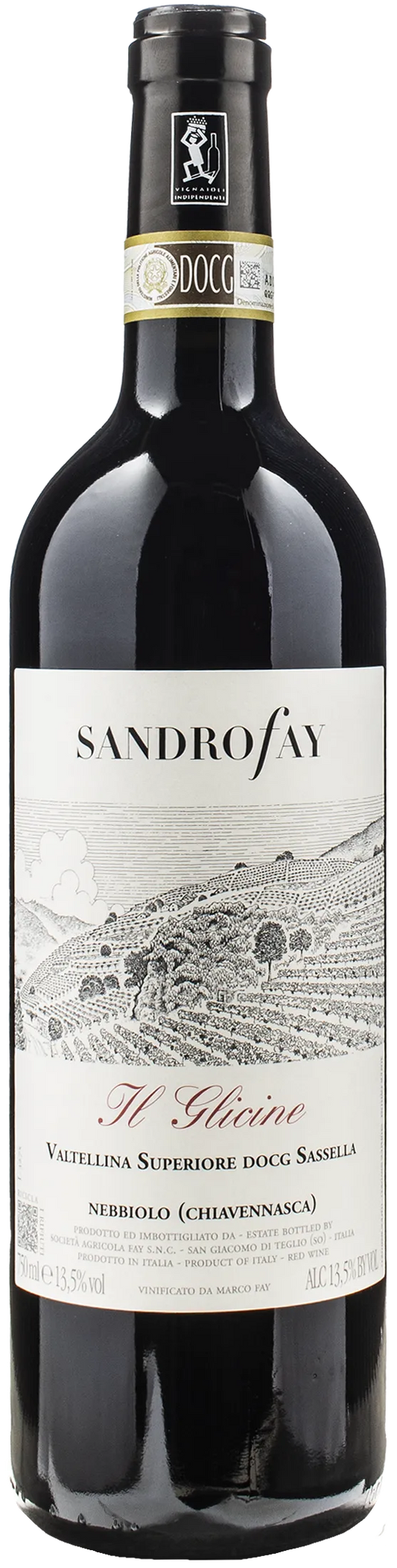 Sandro Fay Valtellina Superiore Sassella Nebbiolo Il Glicine 2021