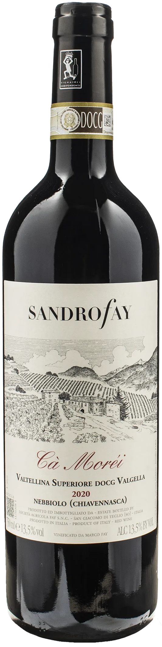 Sandro Fay Valtellina Superiore Valgella Nebbiolo (Chiavennasca) Ca Morei 2020
