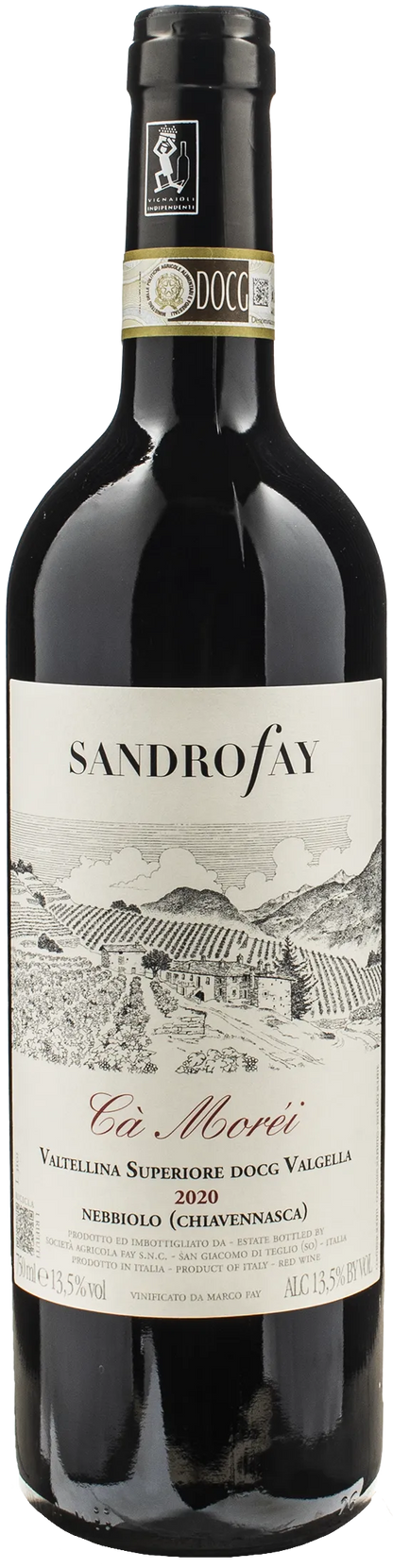 Sandro Fay Valtellina Superiore Valgella Nebbiolo (Chiavennasca) Ca Morei 2020