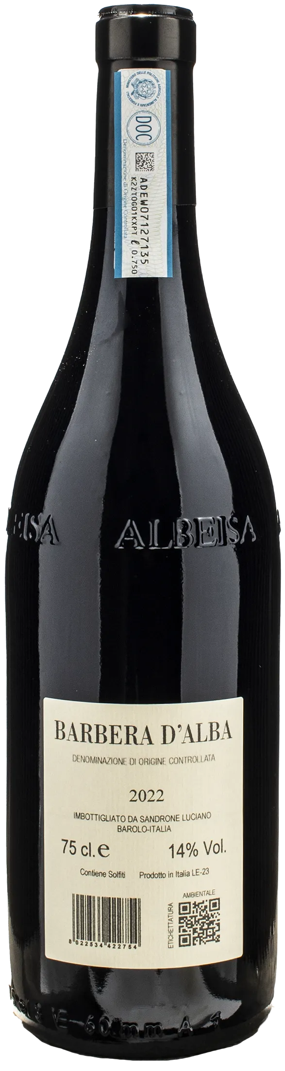 Sandrone Barbera d'Alba 2022