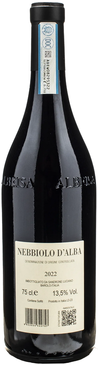 Sandrone Nebbiolo d'Alba Valmaggiore 2022