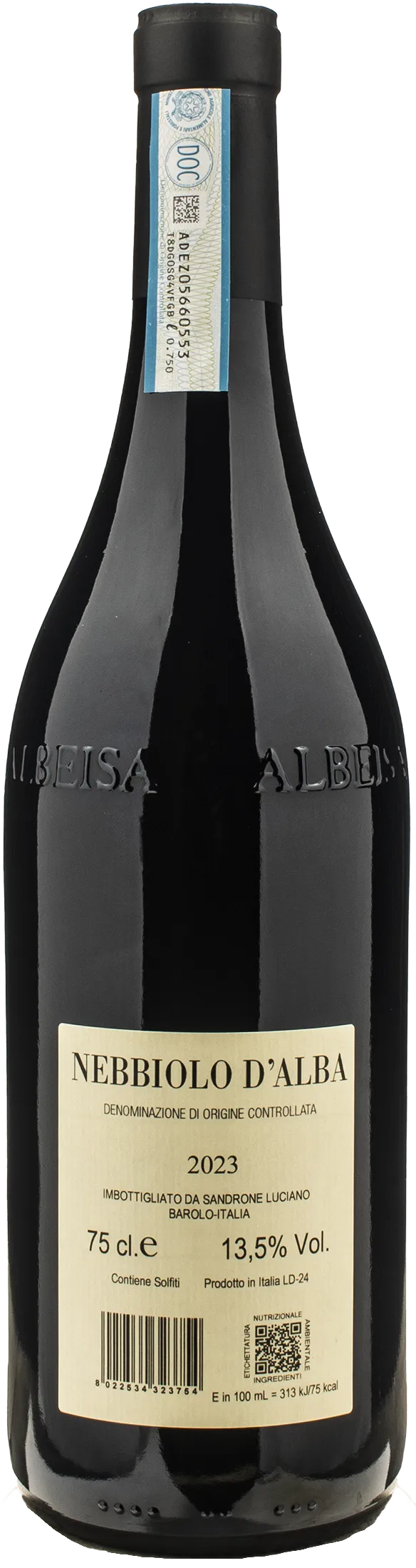 Sandrone Nebbiolo d'Alba Valmaggiore 2023