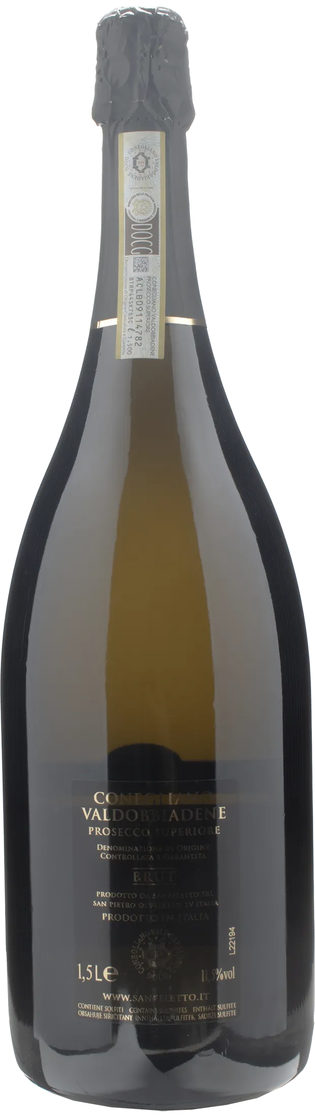 Sanfeletto Conegliano Valdobbiadene Prosecco Brut Magnum