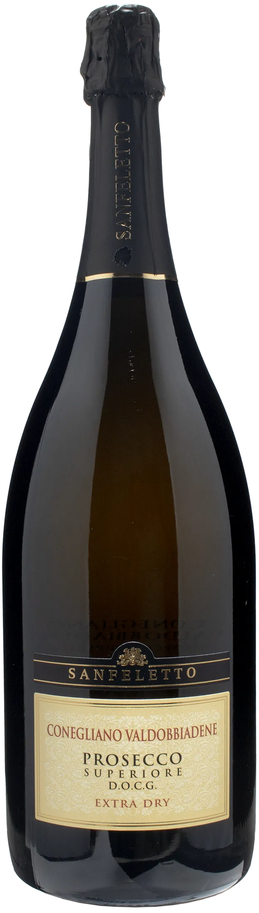 Sanfeletto Conegliano Valdobbiadene Prosecco Superiore Extra Dry Magnum