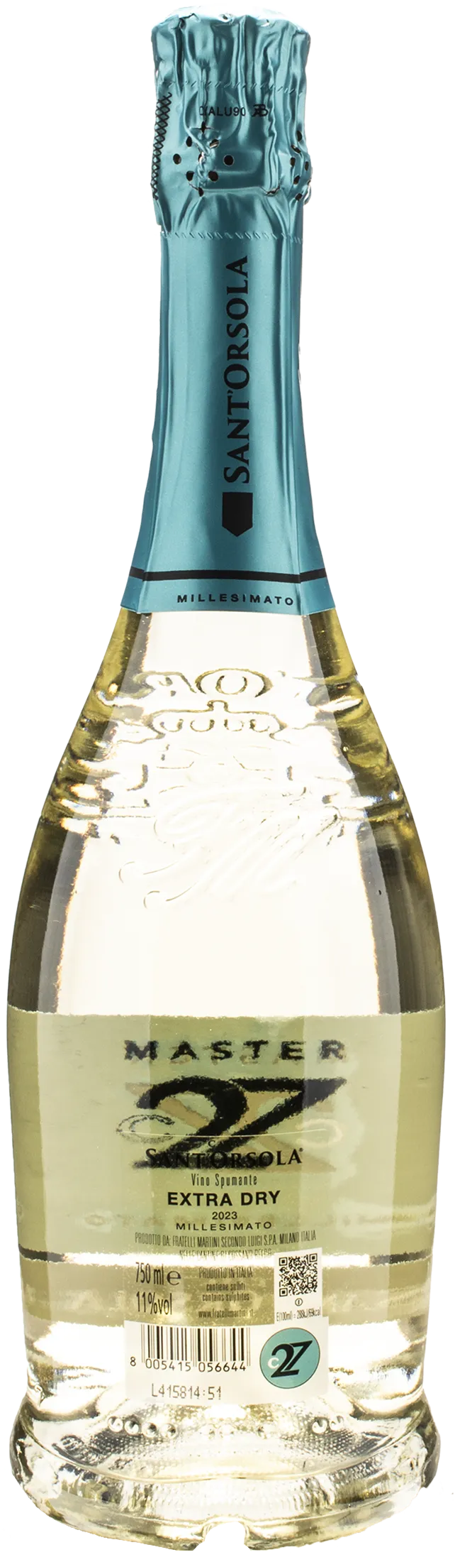 Sant'Orsola Master C27 Spumante Millesimato Extra Dry 2023