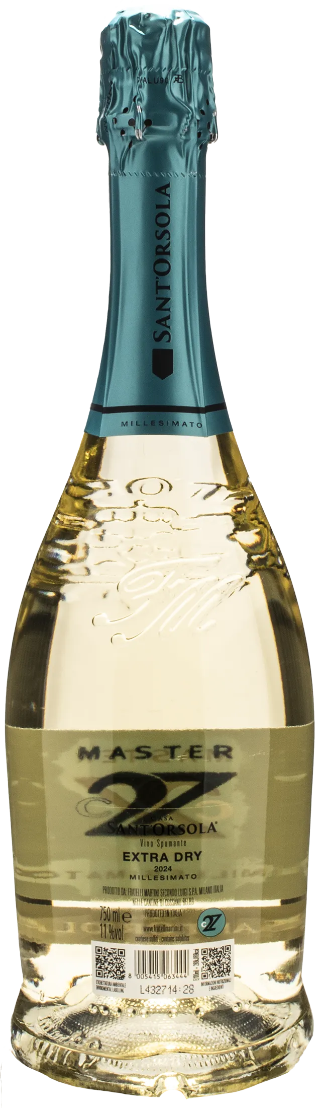 Sant'Orsola Master C27 Spumante Millesimato Extra Dry 2024