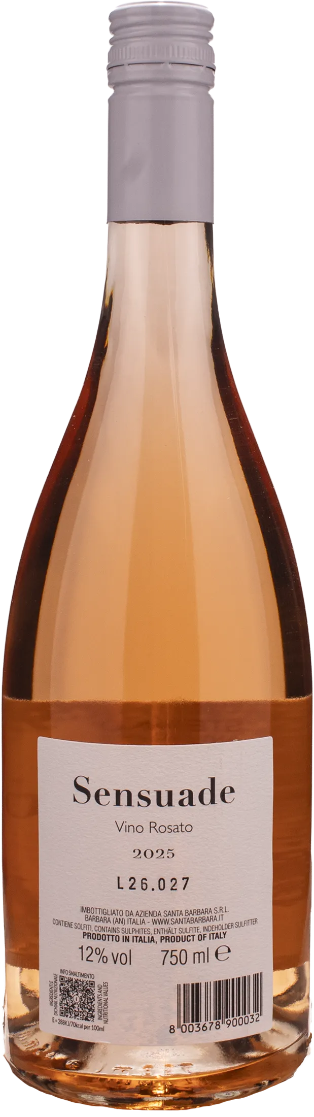 Santa Barbara Sensuade Vino Rosato 2025