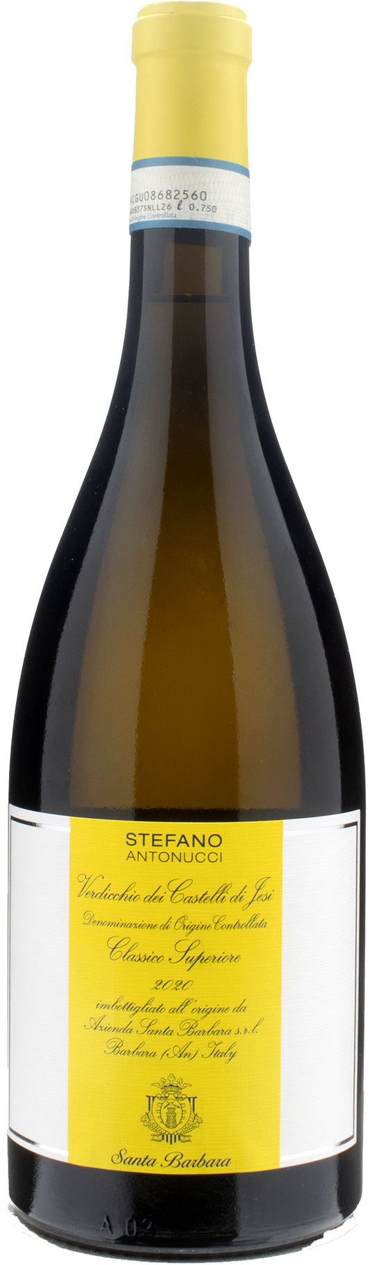 Santa Barbara Verdicchio Castelli di Jesi Classico Superiore Stefano Antonucci 2020