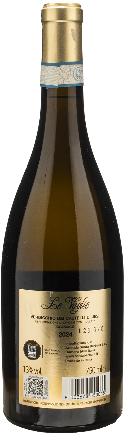 Santa Barbara Verdicchio Dei Castelli di Jesi Classico Le Vaglie 2024