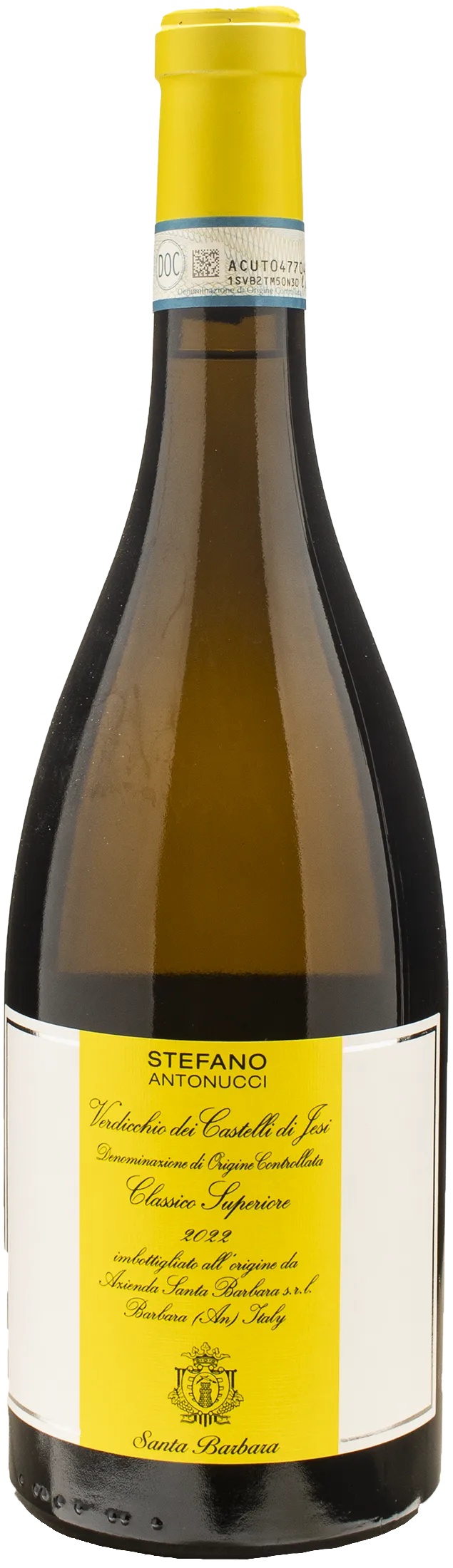 Santa Barbara Verdicchio dei Castelli di Jesi Classico Superiore Stefano Antonucci 2022