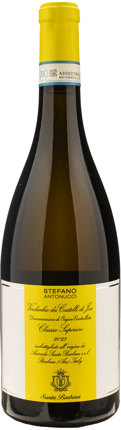 Santa Barbara Verdicchio dei Castelli di Jesi Classico Superiore Stefano Antonucci 2023