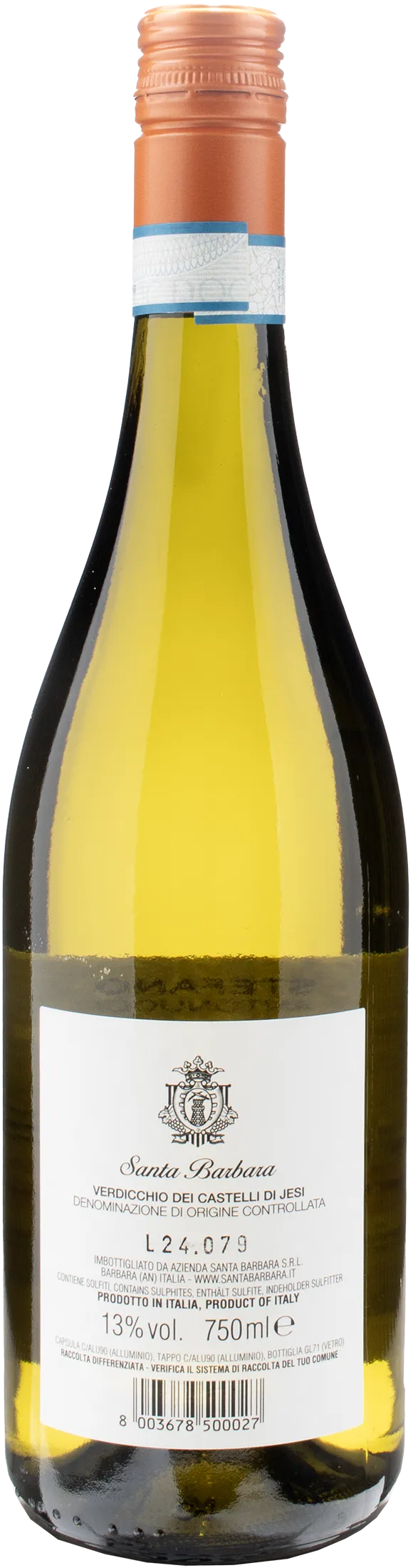 Santa Barbara Verdicchio dei Castelli di Jesi Sté 2023