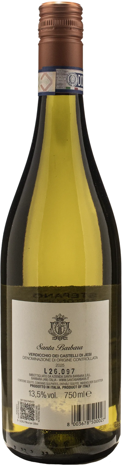 Santa Barbara Verdicchio dei Castelli di Jesi Ste 2025