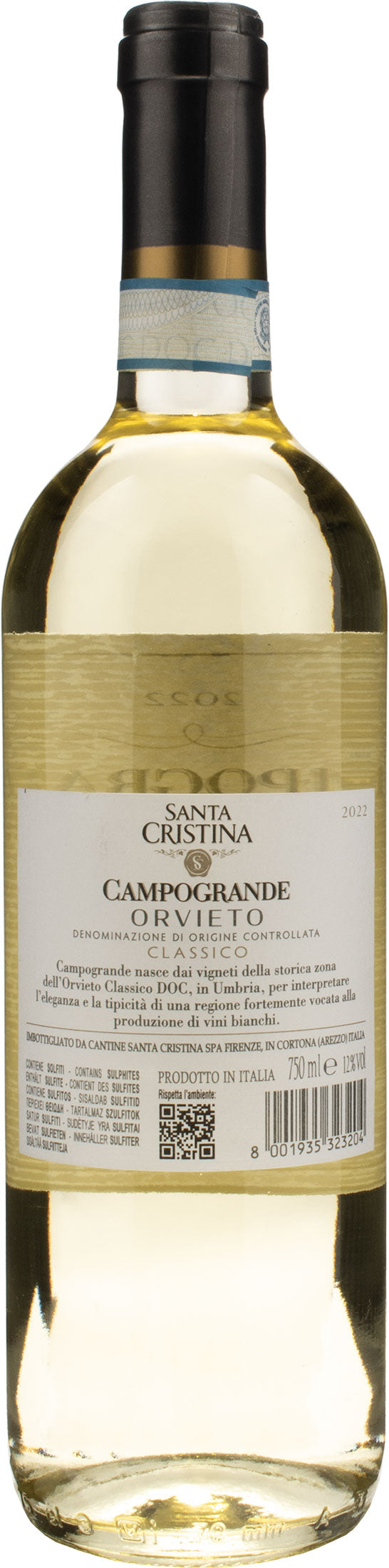 Antinori Santa Cristina Orvieto Classico Campogrande 2022