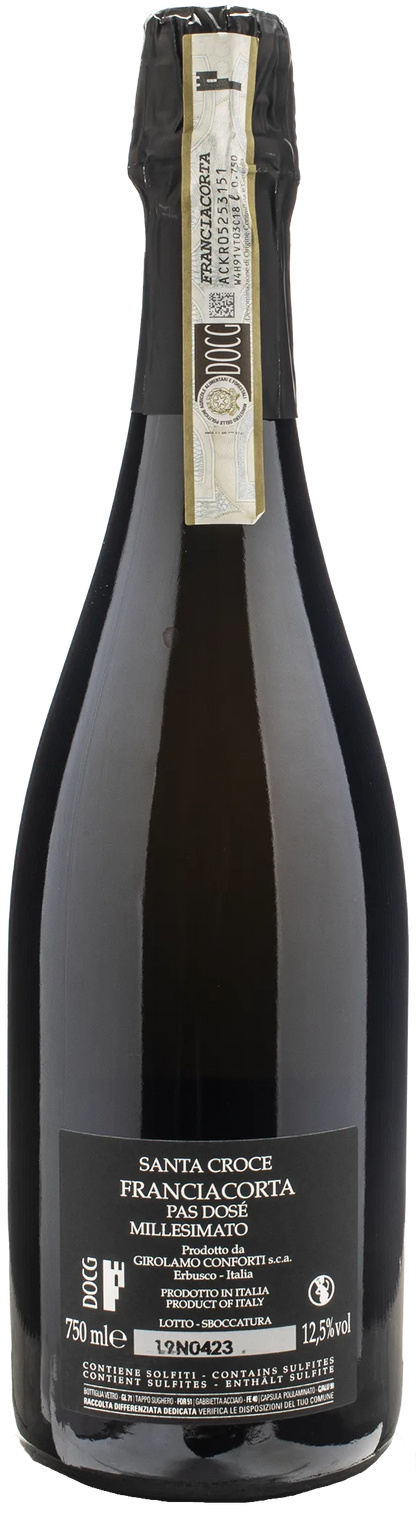 Santa Croce Franciacorta Pas Dosè Millesimato 2019